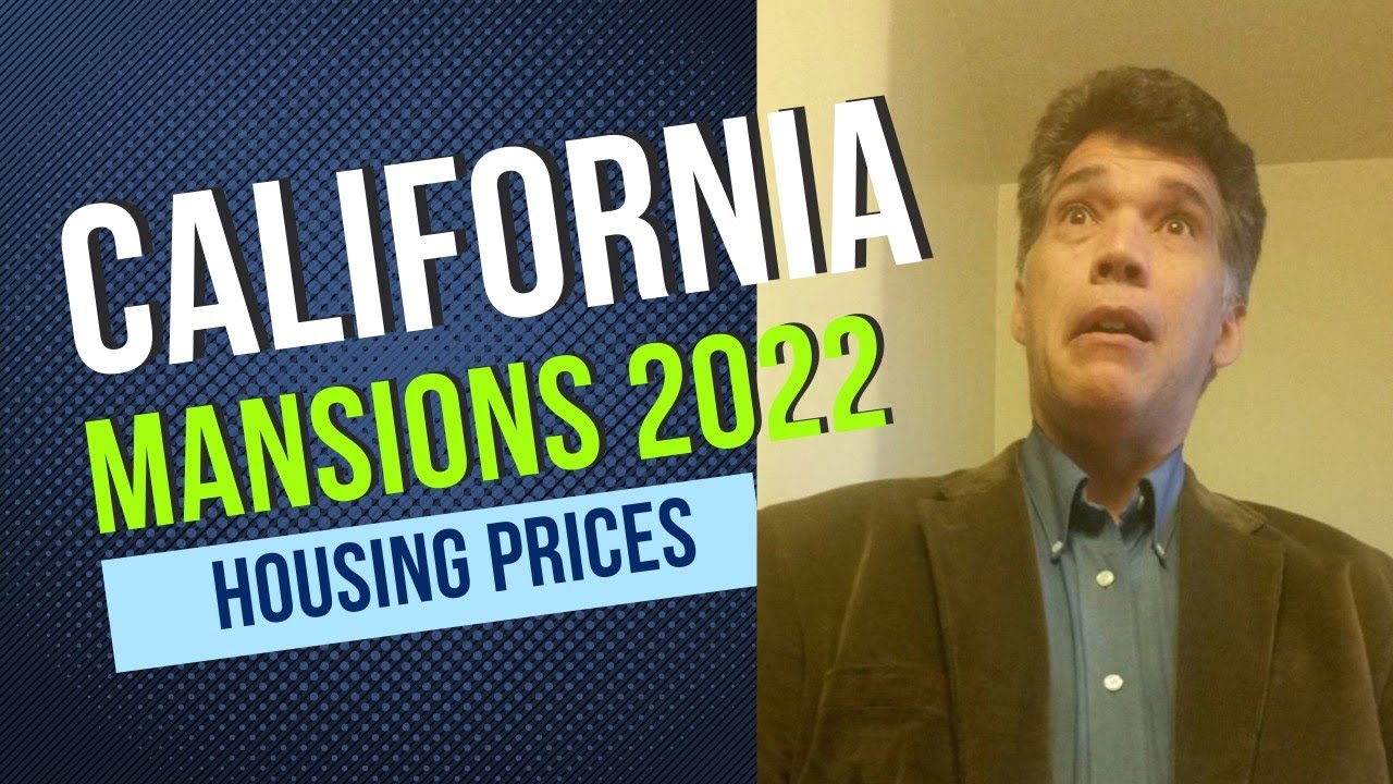 California Mansions Prices January 2022 - Comparison of 3 Counties