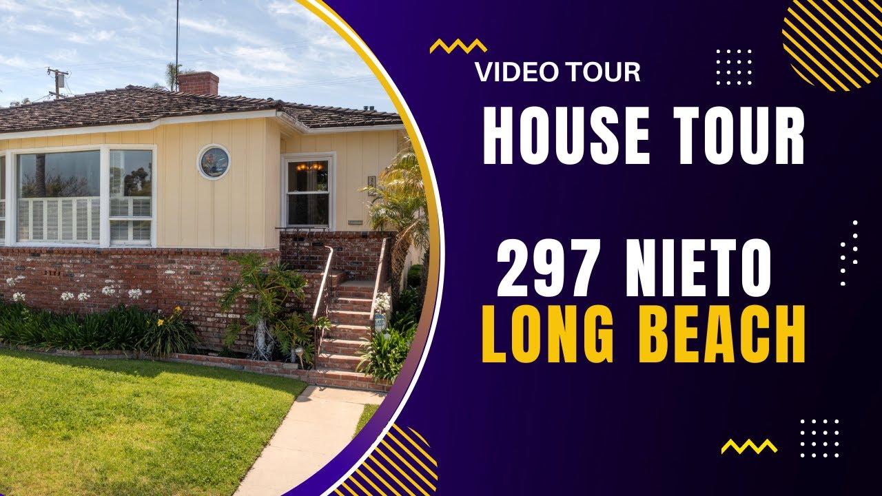 House Tour:  Beautiful 297 Nieto Ave Long Beach California (Fixer?)