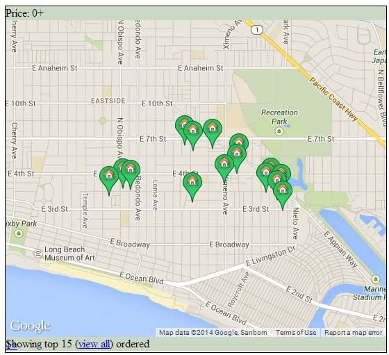 Belmont Heights Map - Long Beach California