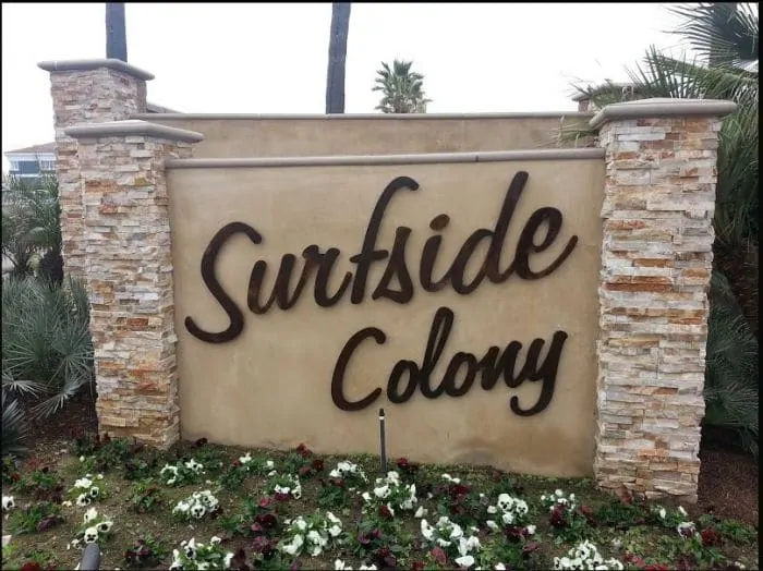Surfside colony beach front homes - ocean views