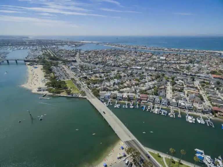 Belmont shore - naples area long beach homes ariel photo