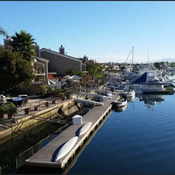 Boat slips and docks in seagate townhomes and condos