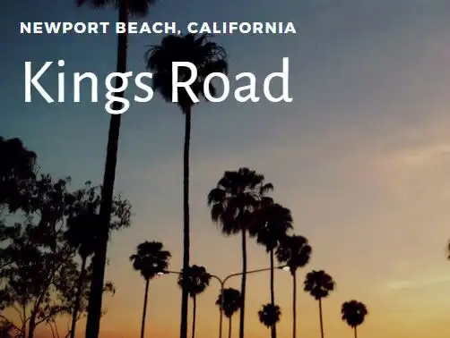 Kings road newport beach homes