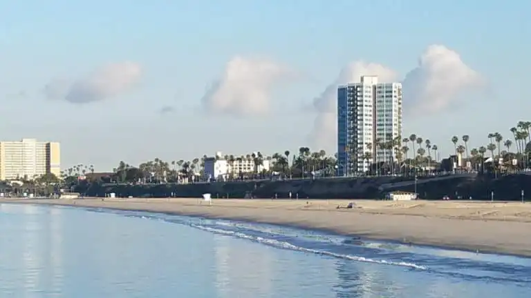 Long beach condos coastline view