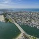 Long Beach Naples Island Homes Aerial View