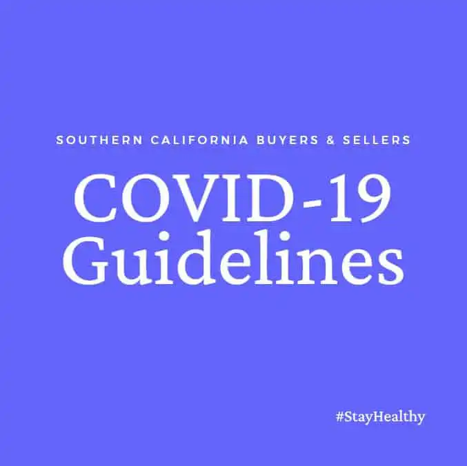 Coronavirus real estate guidelines