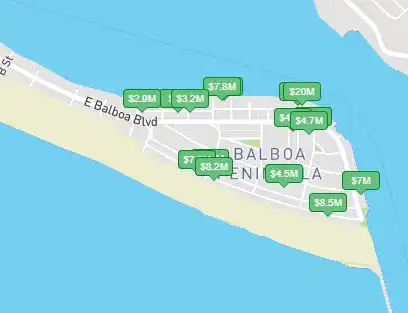 Balboa peninsula point homes