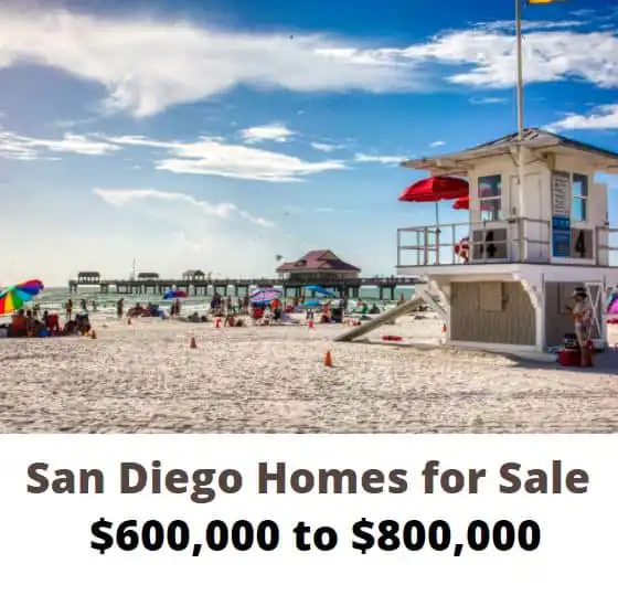 San diego homes 600k to 800k