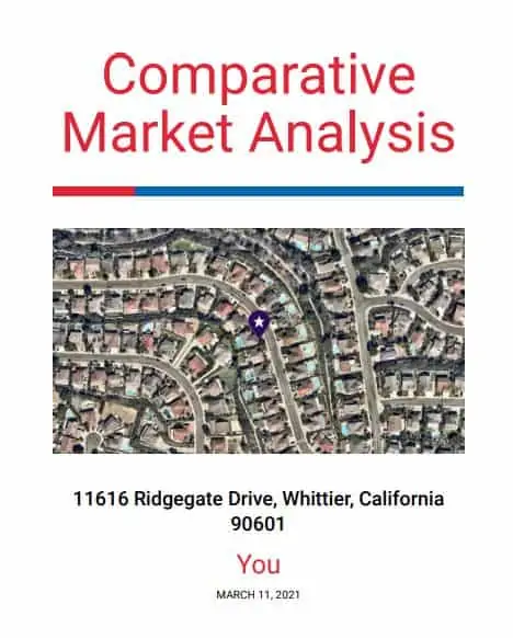 Whittier home value report