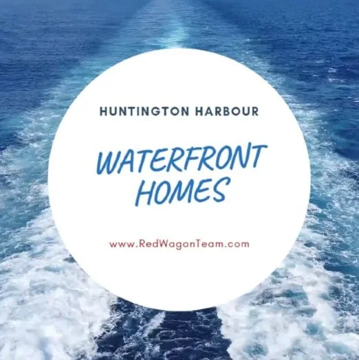 Huntington harbor waterfront homes