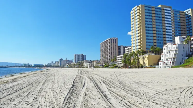 Long beach condos beach views