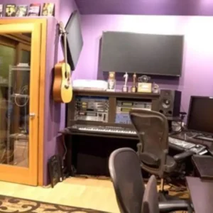 Recording studio at vv house