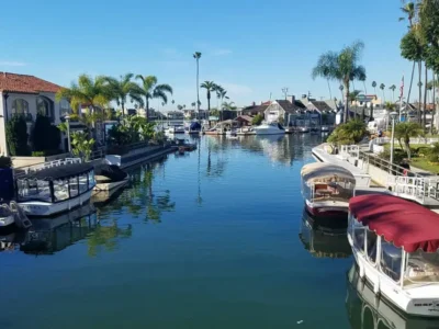 Canal in Naples Island Area