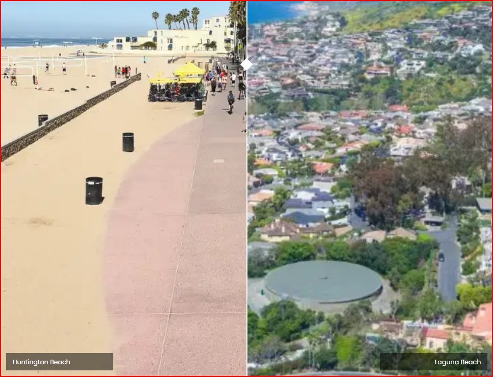 Huntington beach vs laguna beach ca jay valento