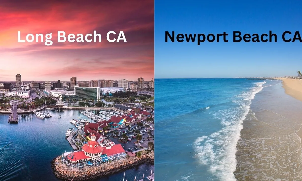 Long beach vs newport beach ca