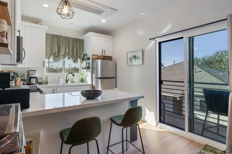 Kitchen with view at 5824 compass drive